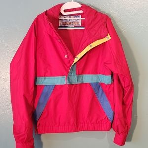 ✨CLEARANCE✨Vintage Snow Lion Windbreaker size S